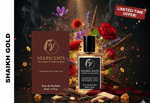 SHAIKH GOLD Eau de Parfum 50ml β Signature Fragrance Inspired by Luxury